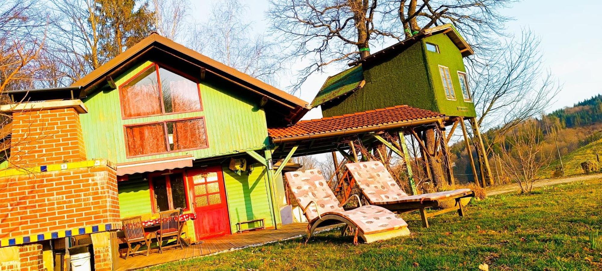 Villa Fairytale Wooden House Grosuplje Exterior foto
